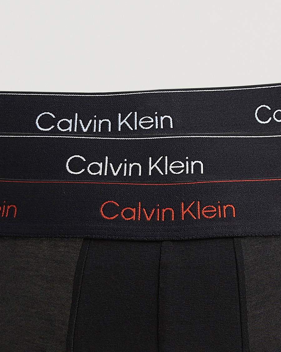 Men | Underwear & Socks | Calvin Klein | 3-Pack Icon Cotton Stretch Boxer Brief Black