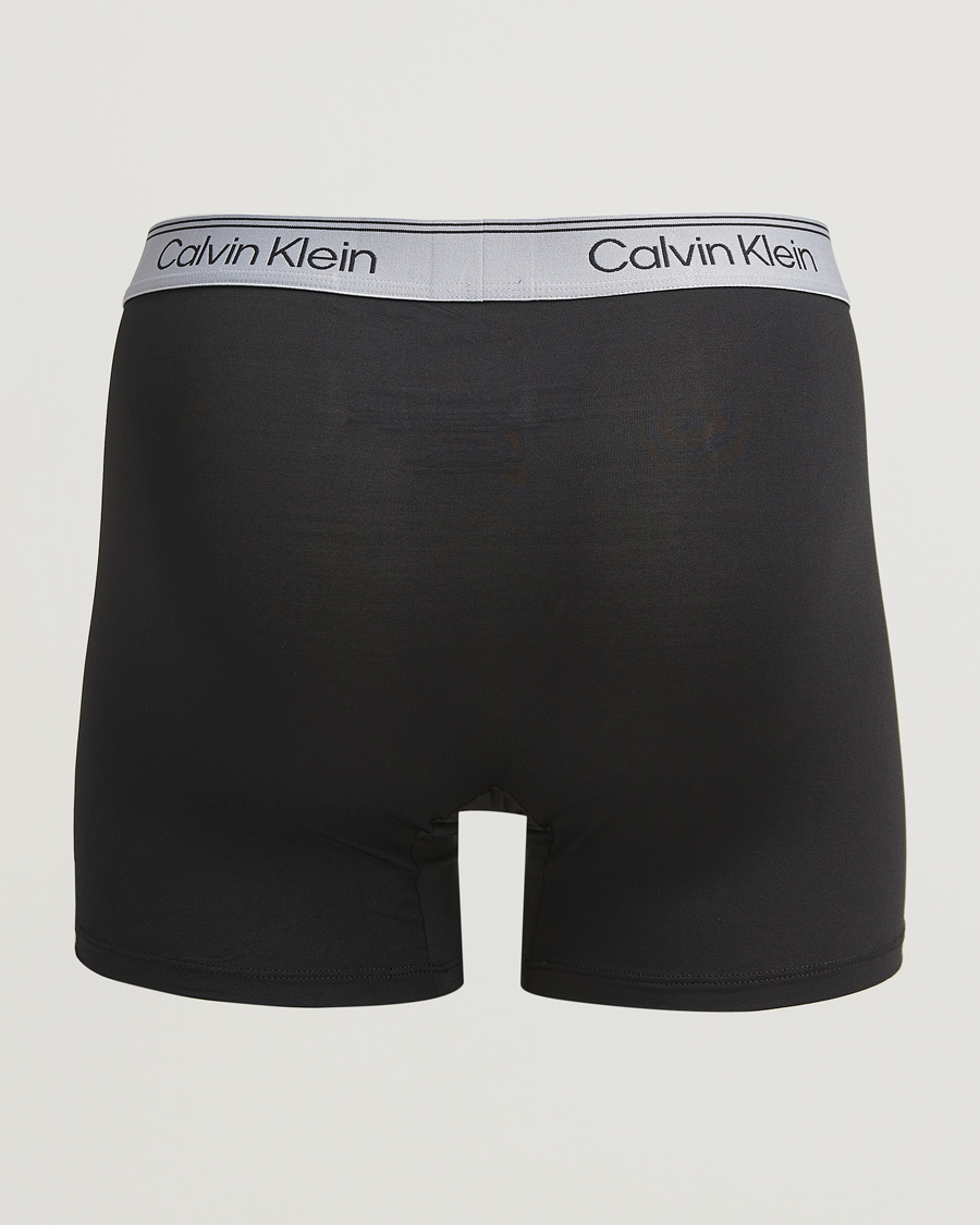 Men | Underwear & Socks | Calvin Klein | 3-Pack Micro Stretch Boxer Brief Black