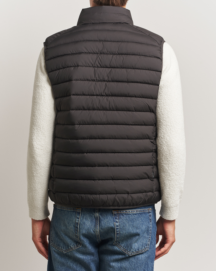 Men | Gilets | Save The Duck | Rhus Matt Lightweight Vest Brown Black