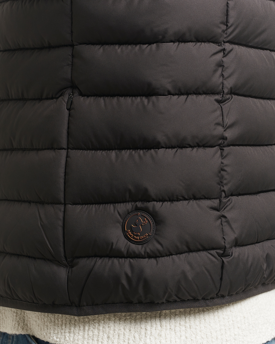 Men | Gilets | Save The Duck | Rhus Matt Lightweight Vest Brown Black