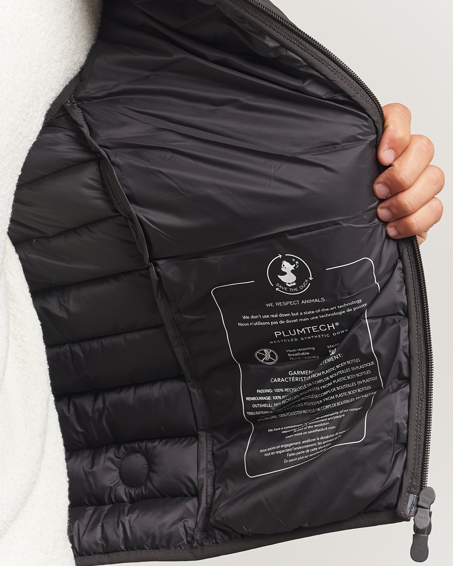 Men | Gilets | Save The Duck | Rhus Matt Lightweight Vest Brown Black