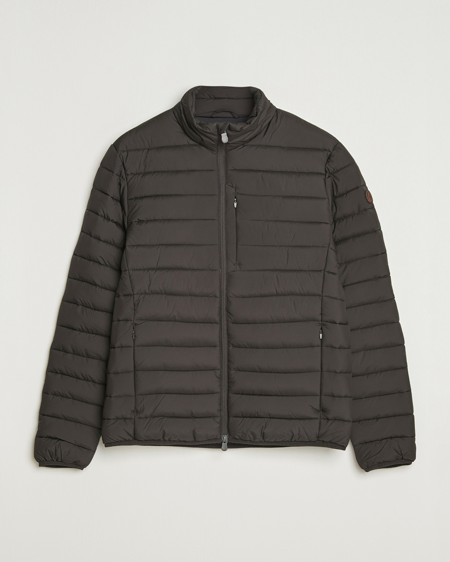 Men | Coats & Jackets | Save The Duck | Erion Matt Lightweight Jacket Brown Black