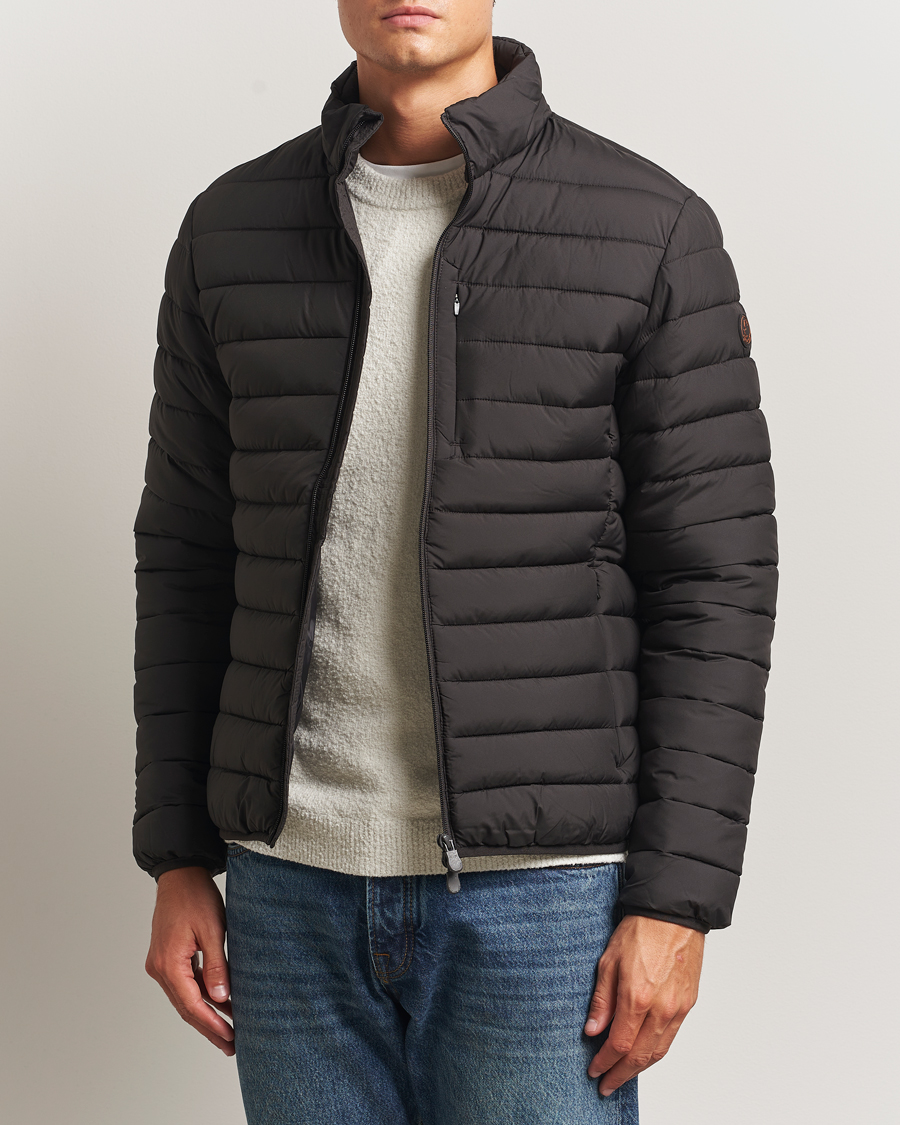 Men | Coats & Jackets | Save The Duck | Erion Matt Lightweight Jacket Brown Black