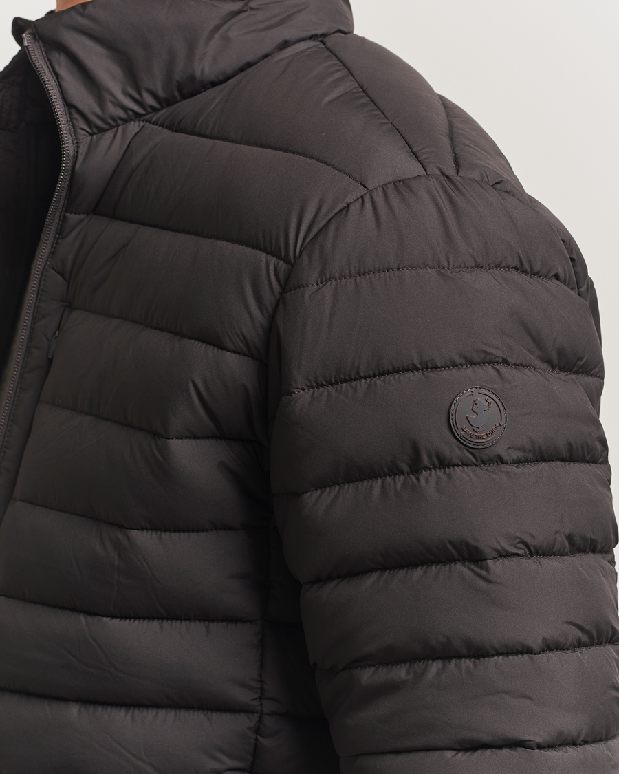 Men | Coats & Jackets | Save The Duck | Erion Matt Lightweight Jacket Brown Black