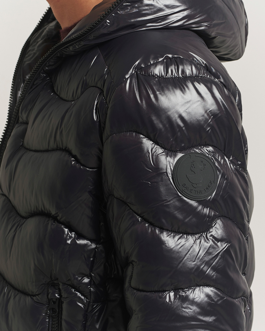 Men | Coats & Jackets | Save The Duck | Chet Padded Puffer Black