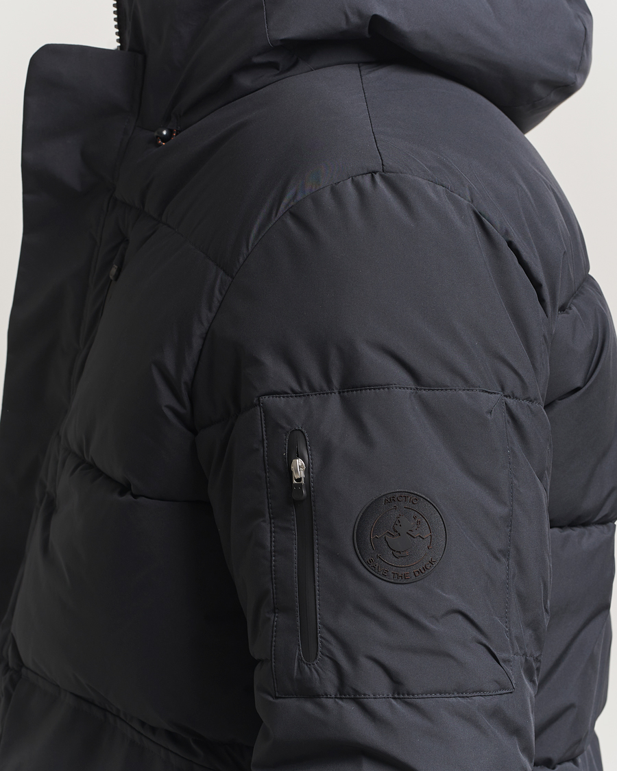 Men | Coats & Jackets | Save The Duck | Alter Short Arctic Parka Black
