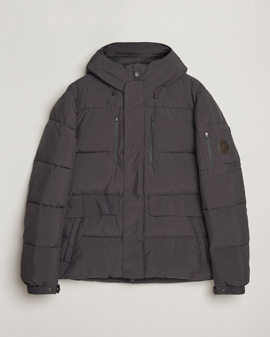 Men | Coats & Jackets | Save The Duck | Alter Short Arctic Parka Brown Black