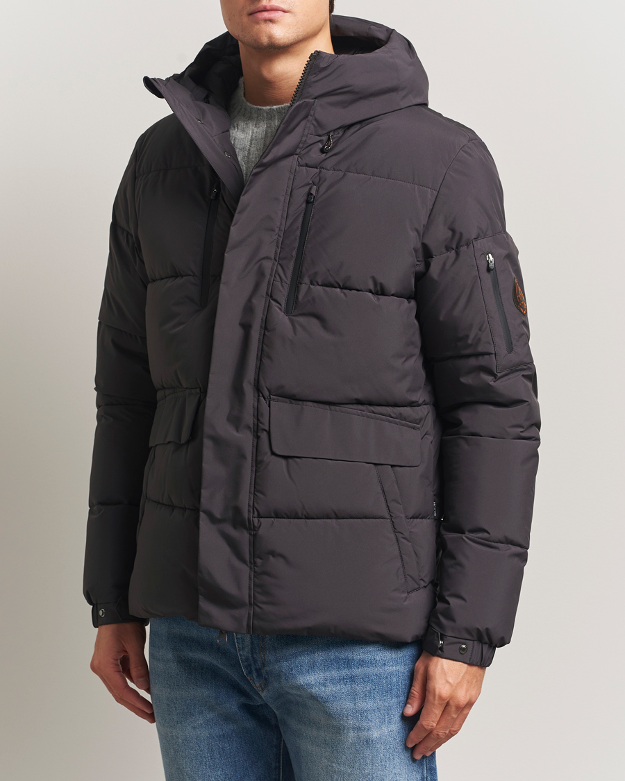 Men | Coats & Jackets | Save The Duck | Alter Short Arctic Parka Brown Black