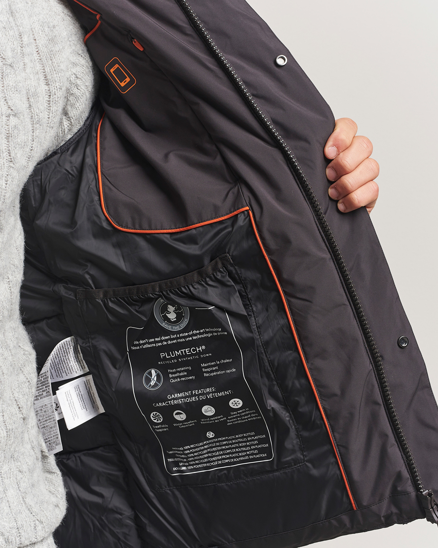 Men | Coats & Jackets | Save The Duck | Alter Short Arctic Parka Brown Black