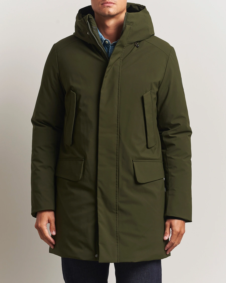 Men | Coats & Jackets | Save The Duck | Wilson Arctic Parka Green Black