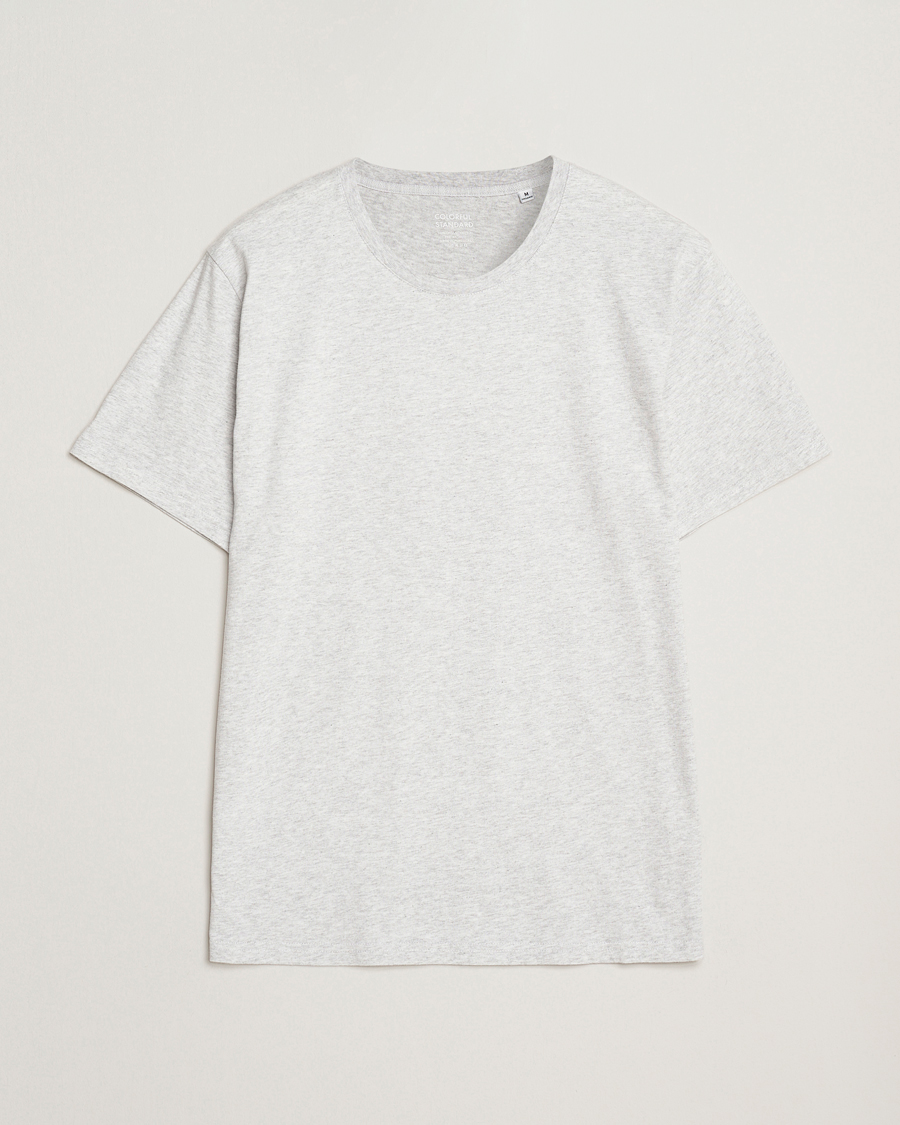 Men | T-Shirts | Colorful Standard | Classic Organic T-Shirt Snow Melange