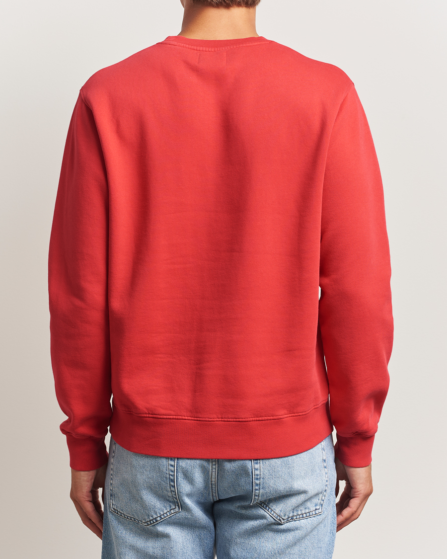Men | Sweaters & Knitwear | Colorful Standard | Classic Organic Crew Neck Sweat Scarlet Red