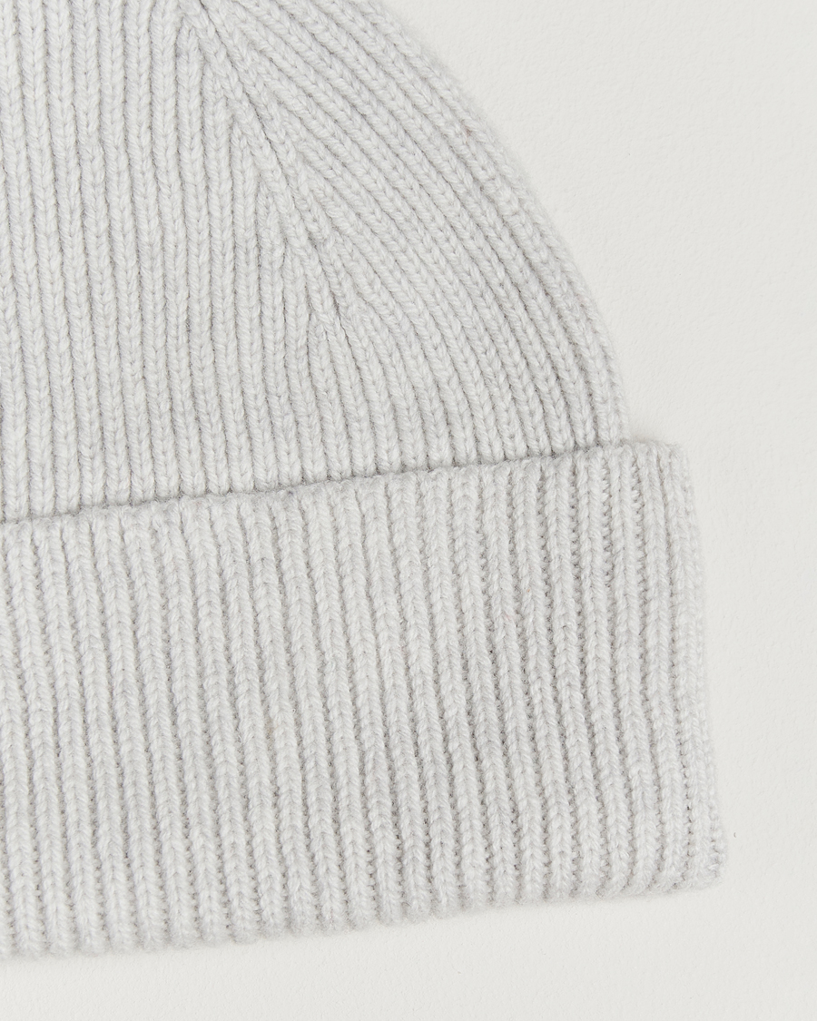 Men | Beanies | Colorful Standard | Merino Wool Beanie Snow Melange