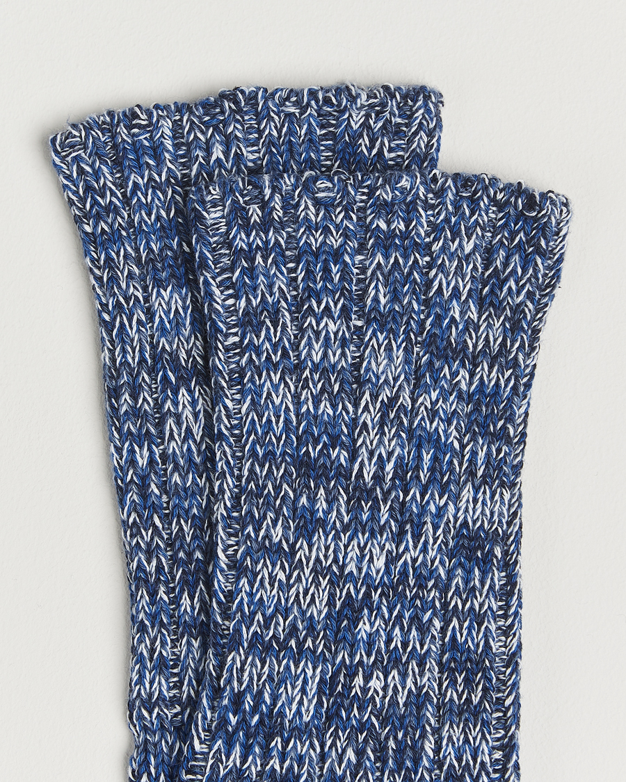 Men | Underwear & Socks | Falke | Brooklyn Cotton Sock Dusty Blue