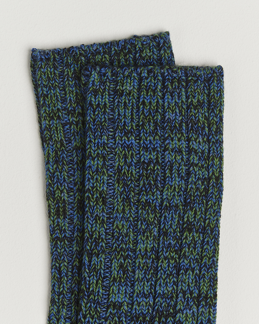 Men | Underwear & Socks | Falke | Brooklyn Cotton Sock Water Blue