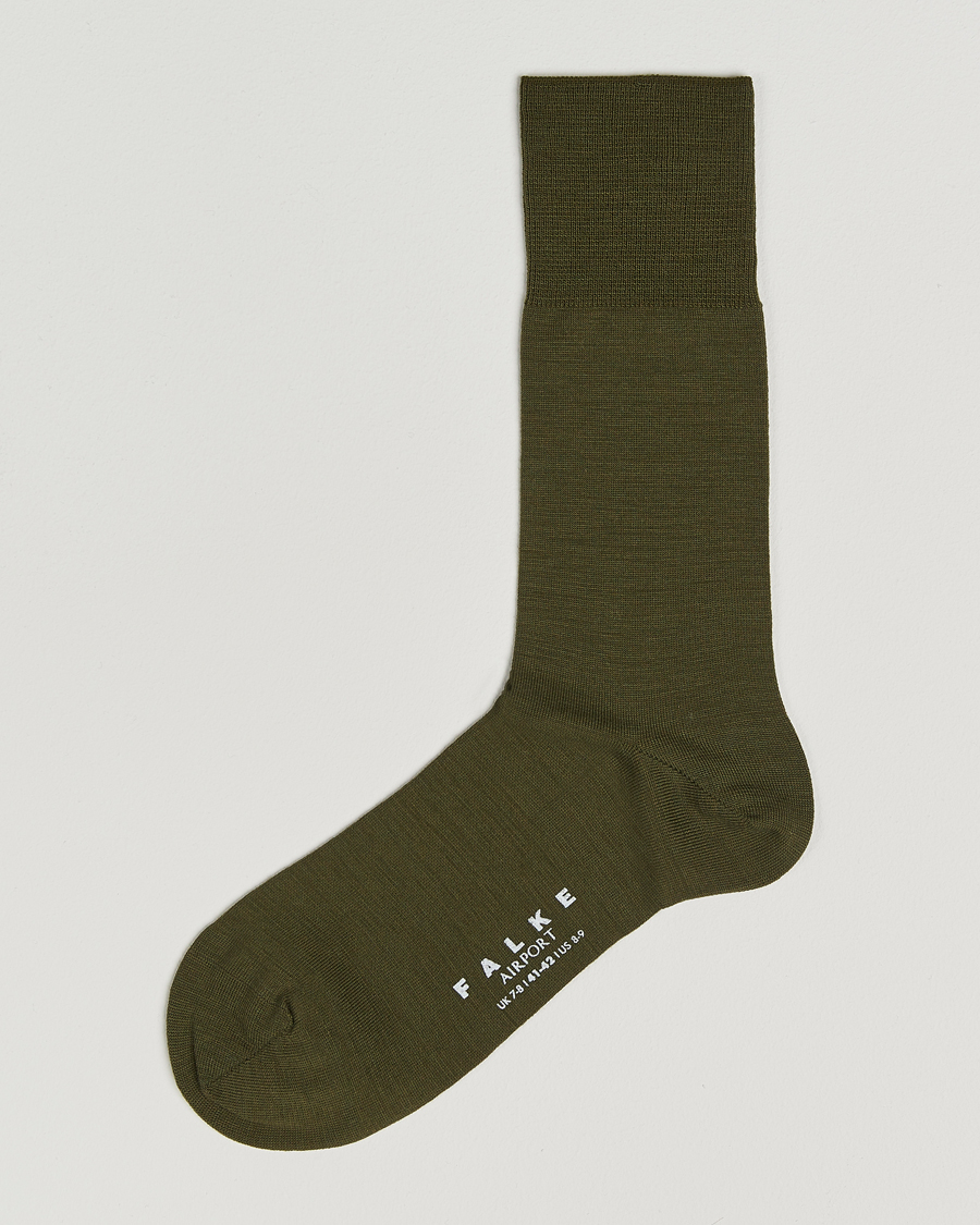 Men | Underwear & Socks | Falke | Airport Socks Grass Green