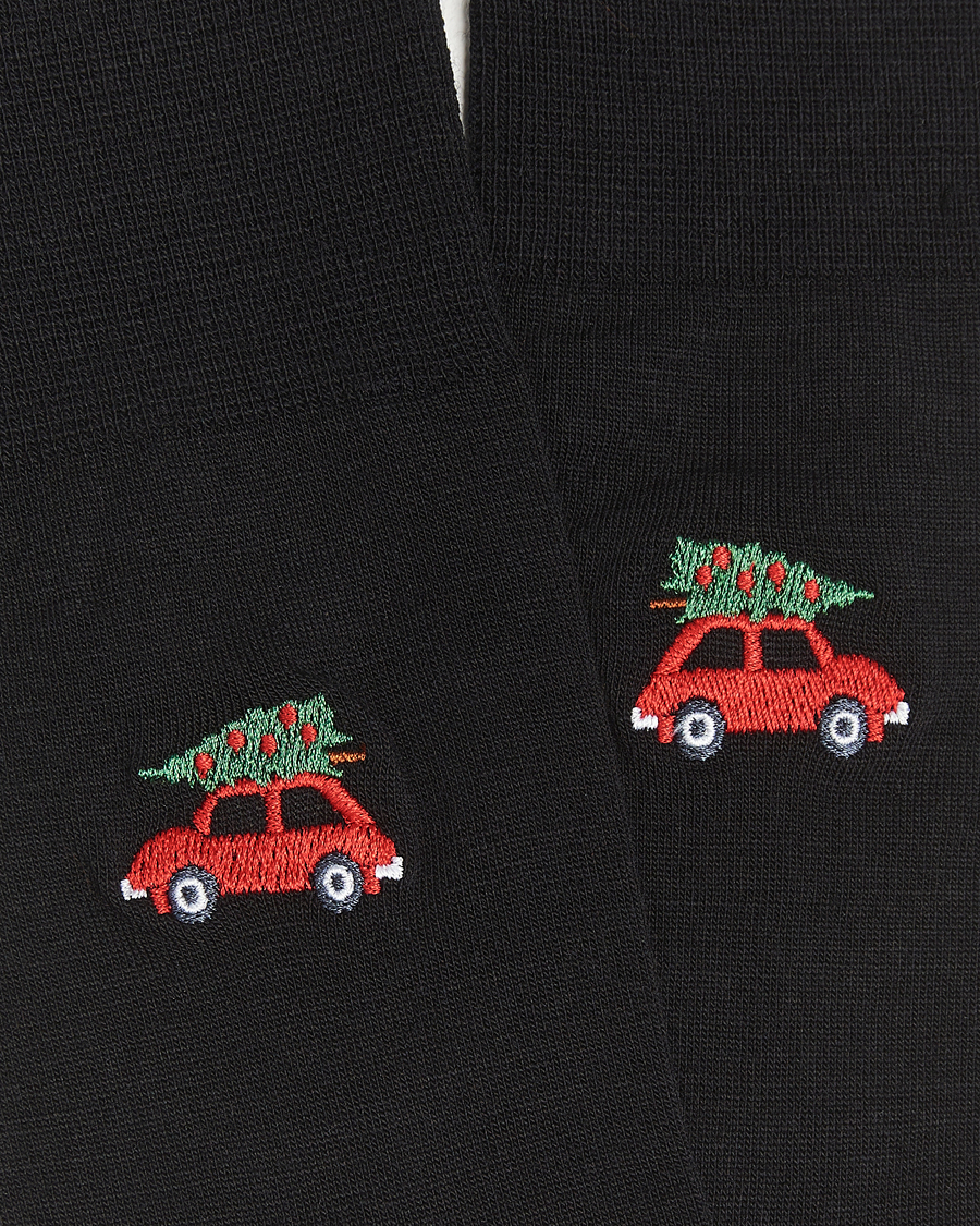 Men | Underwear & Socks | Falke | Airport Christmas Car Sock Black
