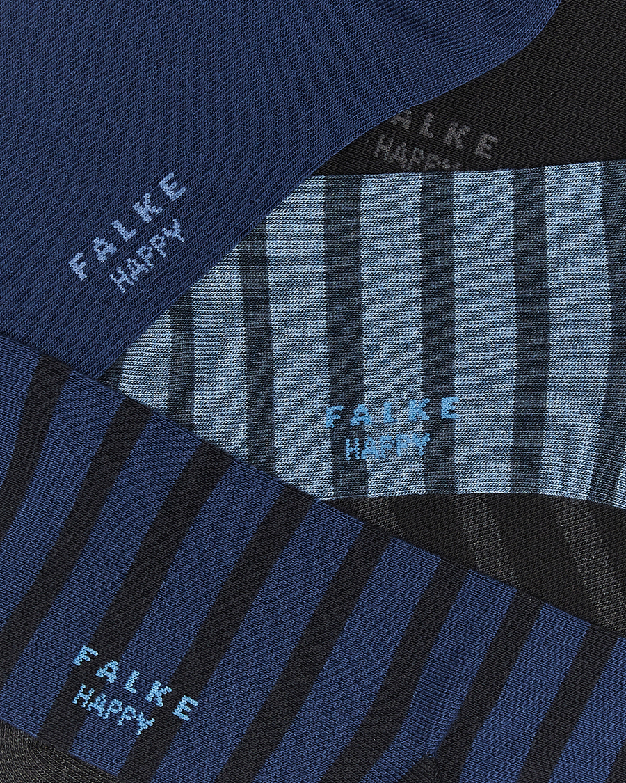 Men | Underwear & Socks | Falke | Happy 5-Pack Cotton Socks Multi
