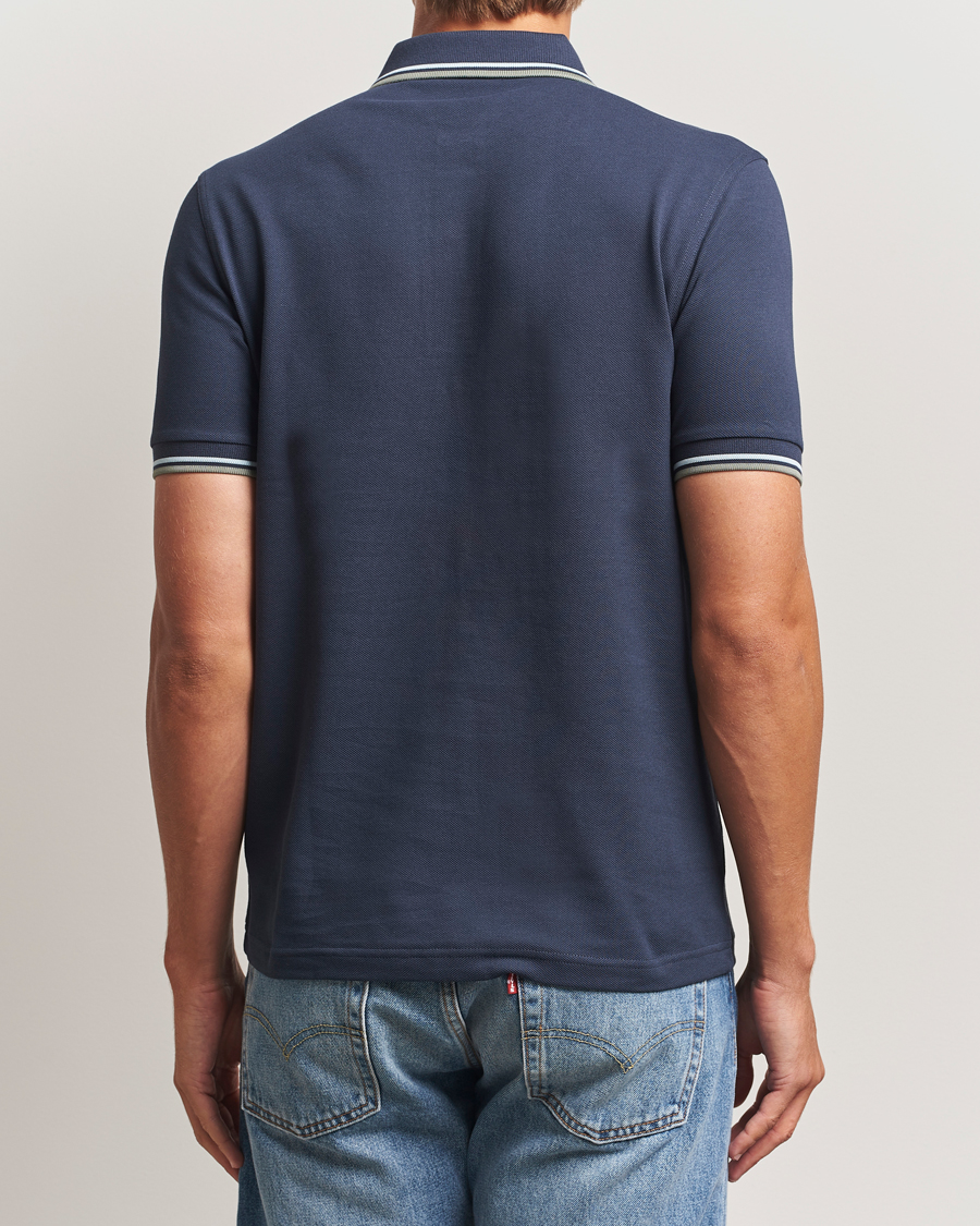 Men | Polo Shirts | Fred Perry | Twin Tipped Shirt Dark Airforce