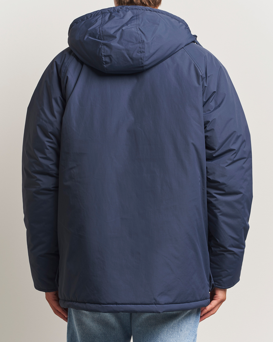 Men | Coats & Jackets | Fred Perry | Stockport Padded Hooded Jacket Dark Airforce