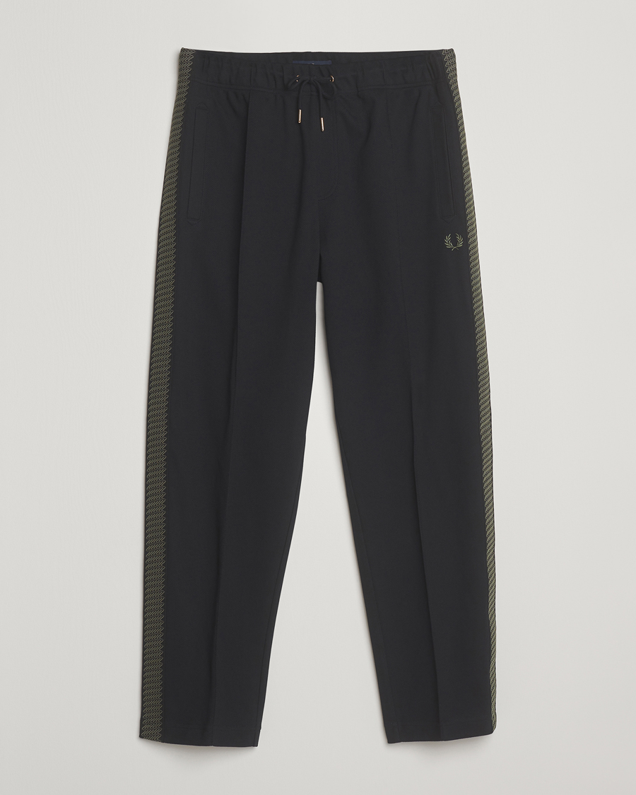 Men | Trousers | Fred Perry | Tennis Track Pants Black