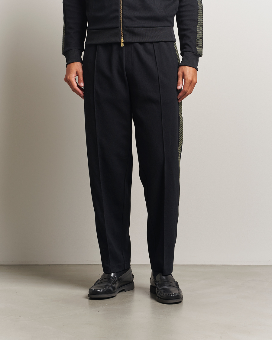Men | Trousers | Fred Perry | Tennis Track Pants Black