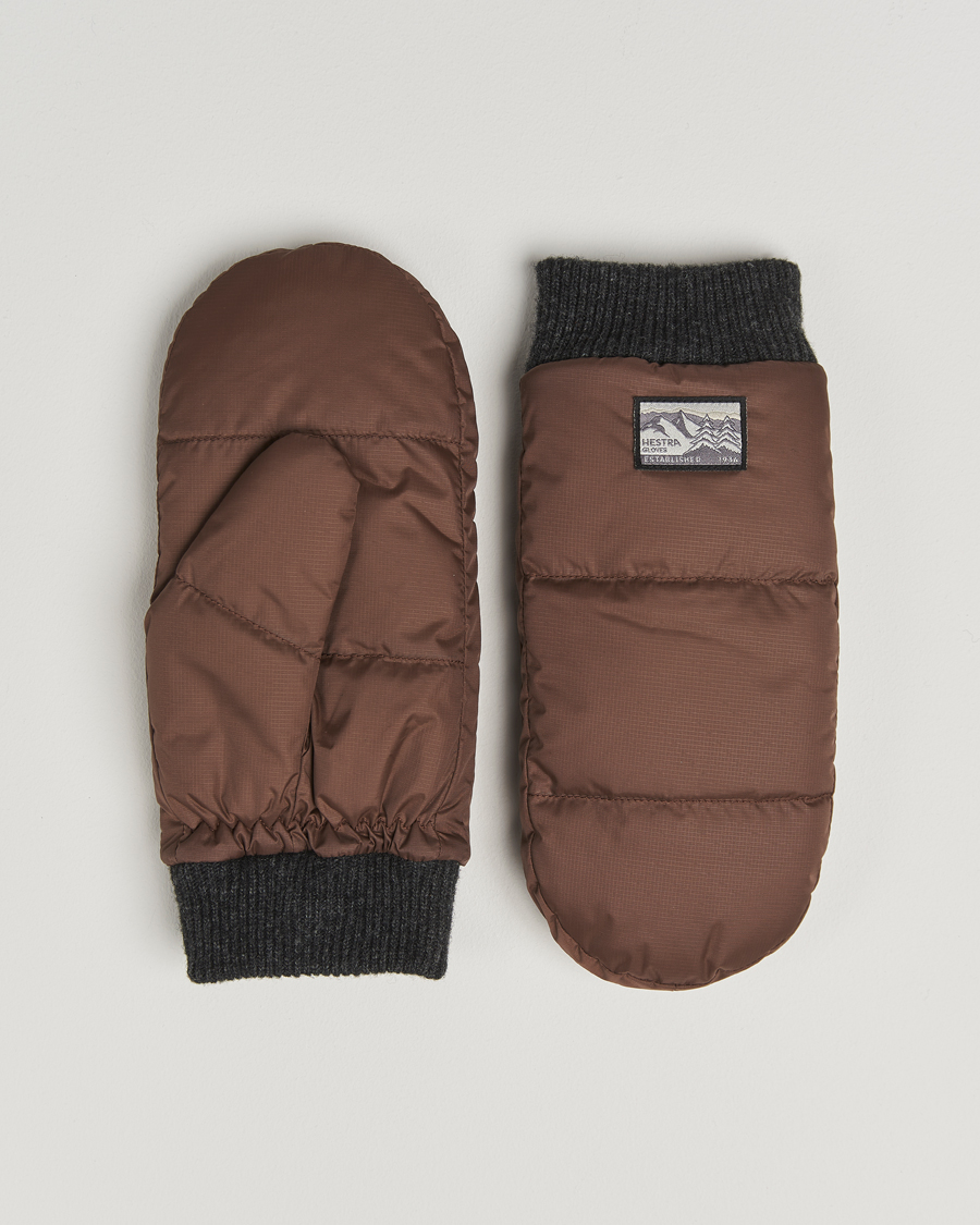 Men | Gloves | Hestra | Otra Wind-/Waterproof Primaloft Glove Chocolate