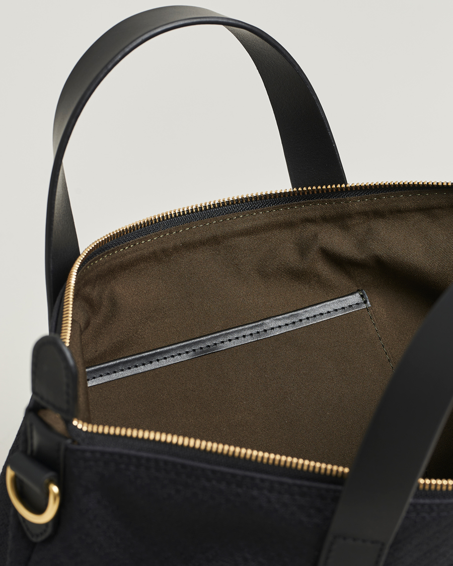 Men | Bags | Mismo | M/S Canvas Shopper Haptic Black/Black