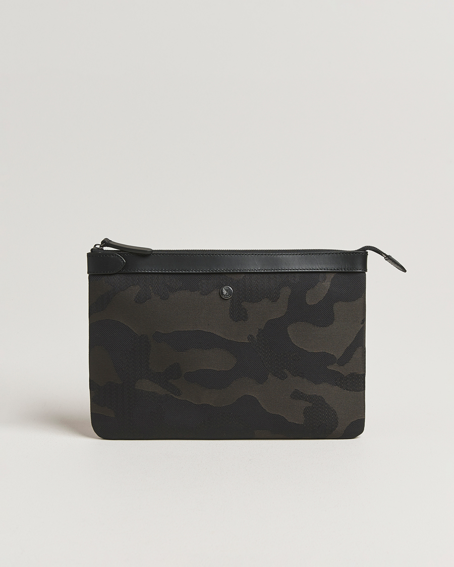 Men | Bags | Mismo | M/S Nylon Pouch Large Into The Deep/Black