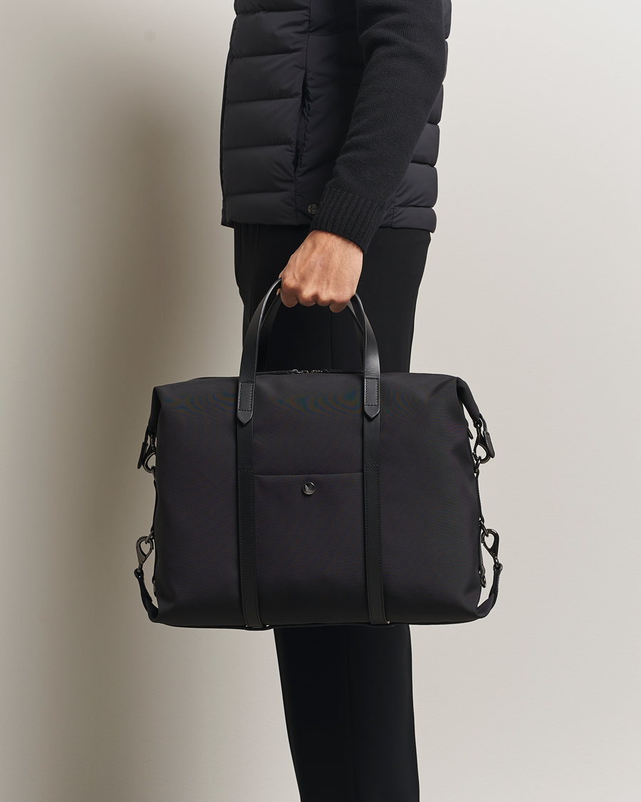 Men | Bags | Mismo | M/S Utility Nylon Duffle Bag Eclipse Black/Black