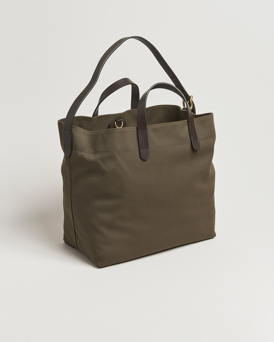 Men | Bags | Mismo | M/S Companion Tote Bag Army/Dark Brown