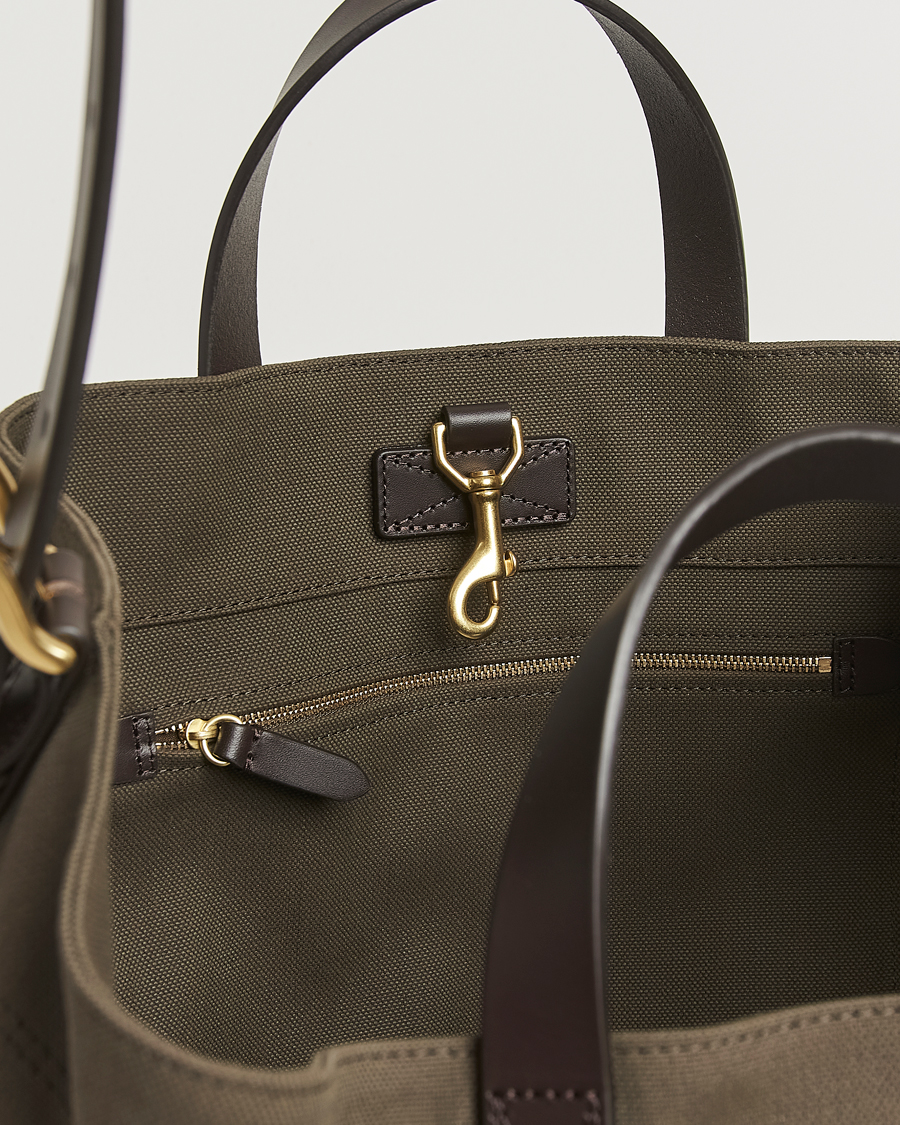 Men | Bags | Mismo | M/S Companion Tote Bag Army/Dark Brown