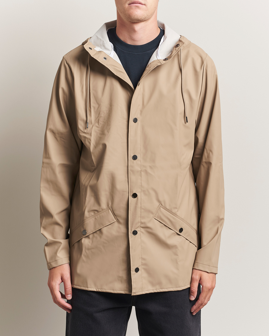 Men | Coats & Jackets | RAINS | Jacket Beige