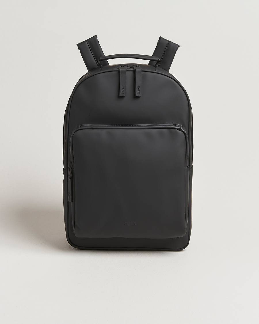 Men | Bags | RAINS | Book Daypack Backpack Black