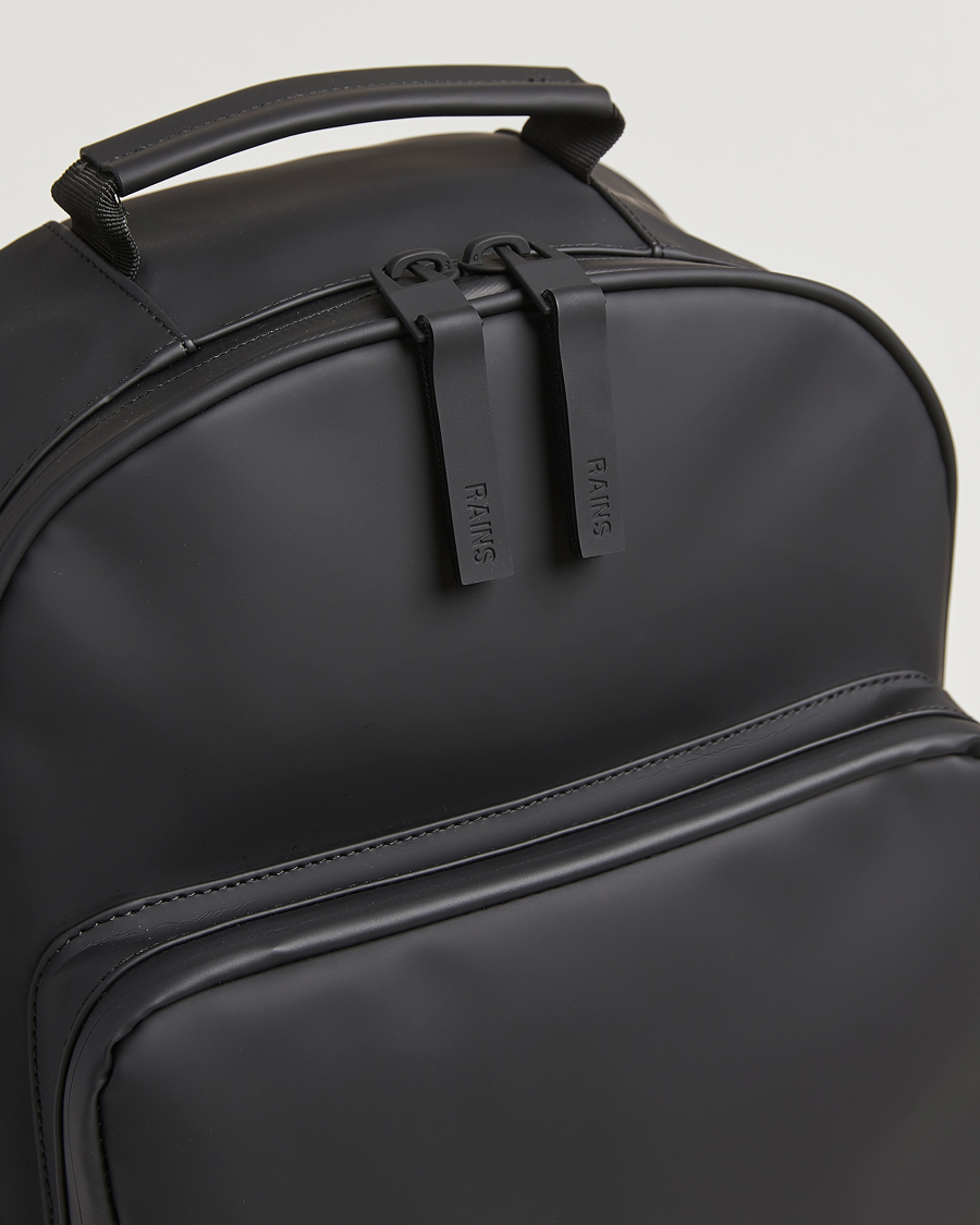 Men | Bags | RAINS | Book Daypack Backpack Black