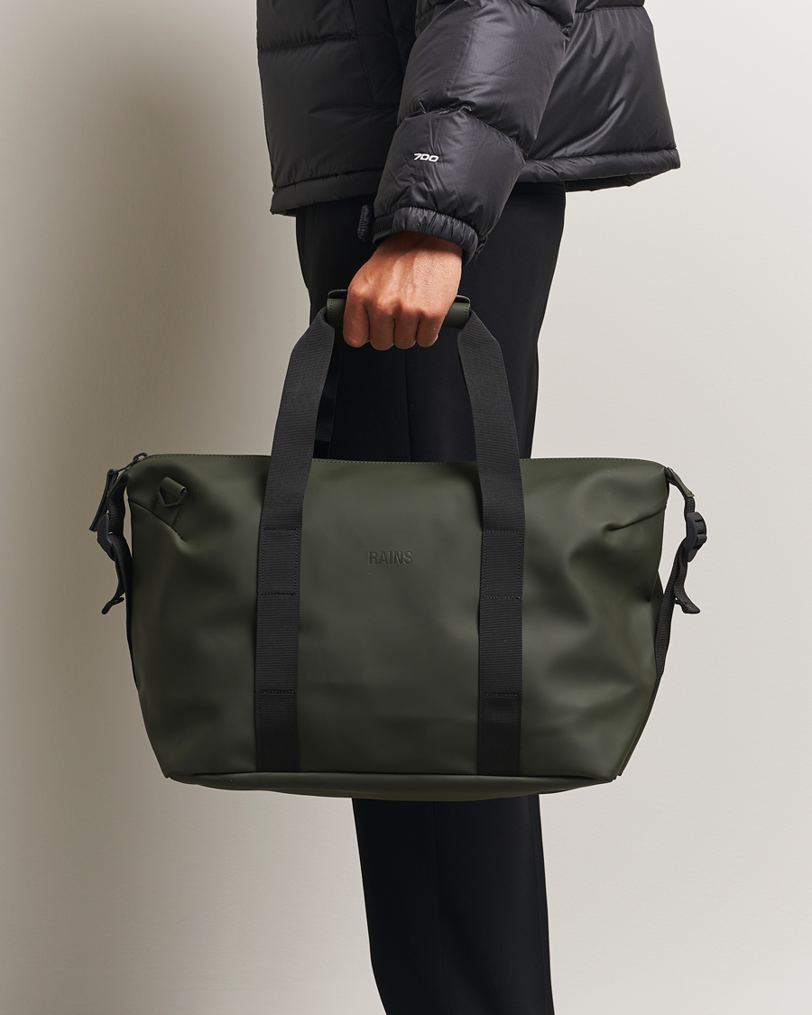 Men | Bags | RAINS | Hilo Small Weekendbag Green