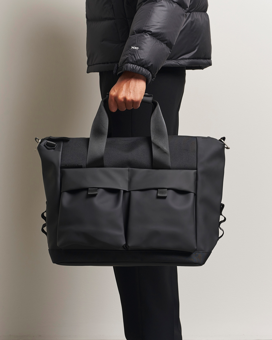 Men | Bags | RAINS | Otaru Small Weekendbag Black