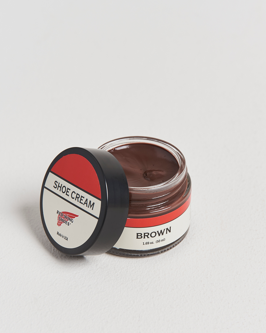 Men | Shoe Care | Red Wing Shoes | Shoe Cream Brown
