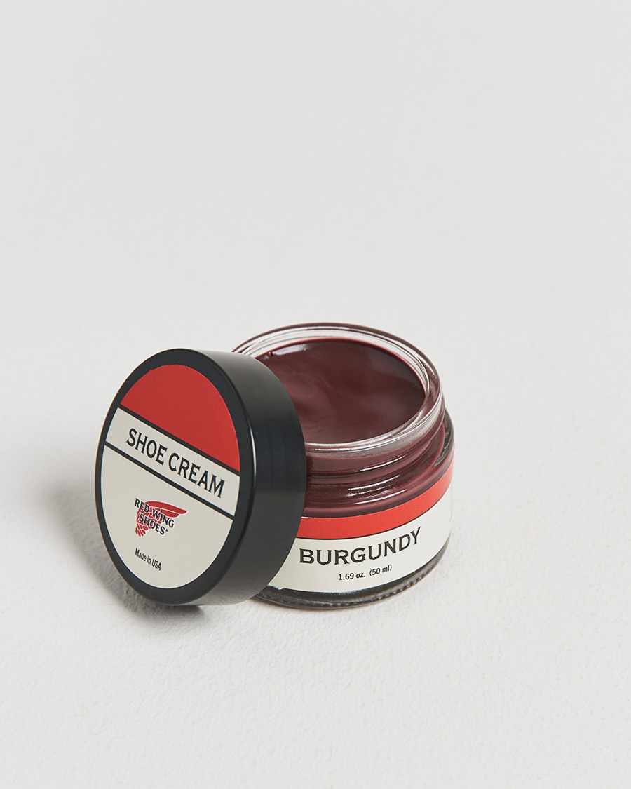 Men | Shoe Care | Red Wing Shoes | Shoe Cream Burgundy