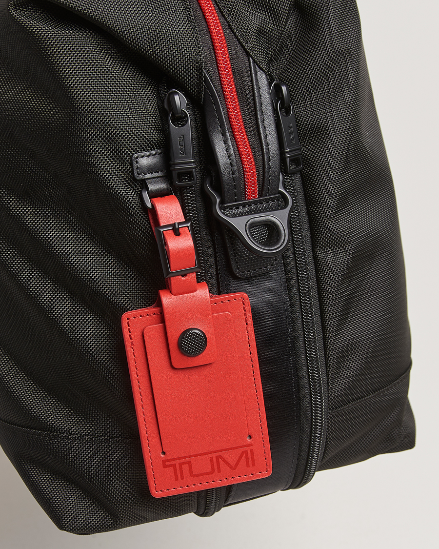 Men | Bags | TUMI | Alpha 3 Double Expansion Travel Satchel Black/Red