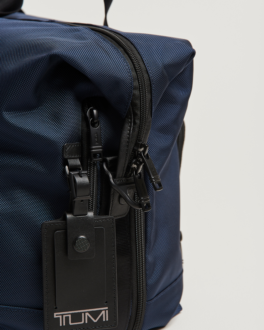 Men | Bags | TUMI | Alpha 3 Double Expansion Travel Satchel Navy