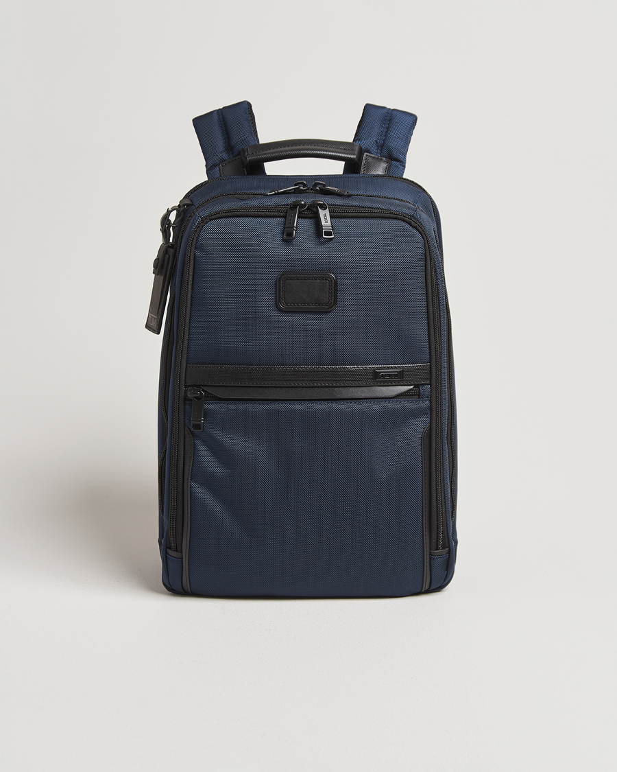 Men | Bags | TUMI | Alpha 3 Slim Backpack Navy