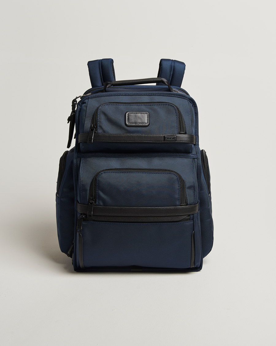 Men | Bags | TUMI | Alpha 3 Brief Backpack Navy