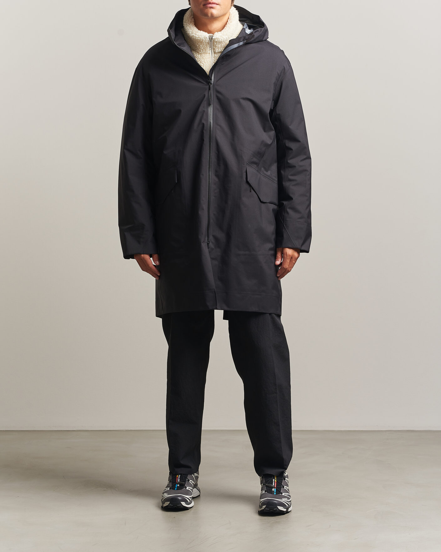Men | Coats & Jackets | Arc'teryx Veilance | Monitor GORE-TEX Coat Black