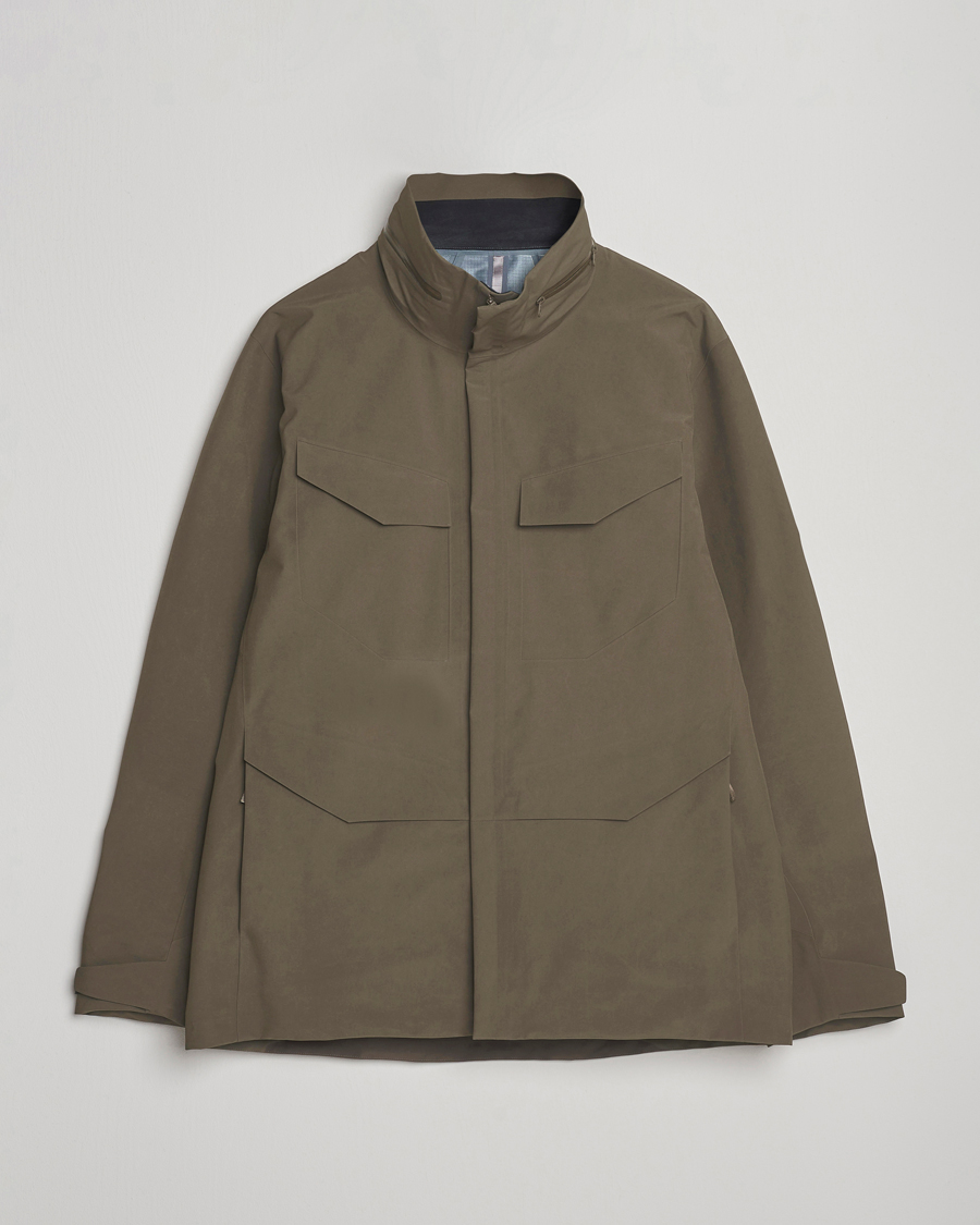 Men | Coats & Jackets | Arc'teryx Veilance | GORE-TEX Field Jacket Brown