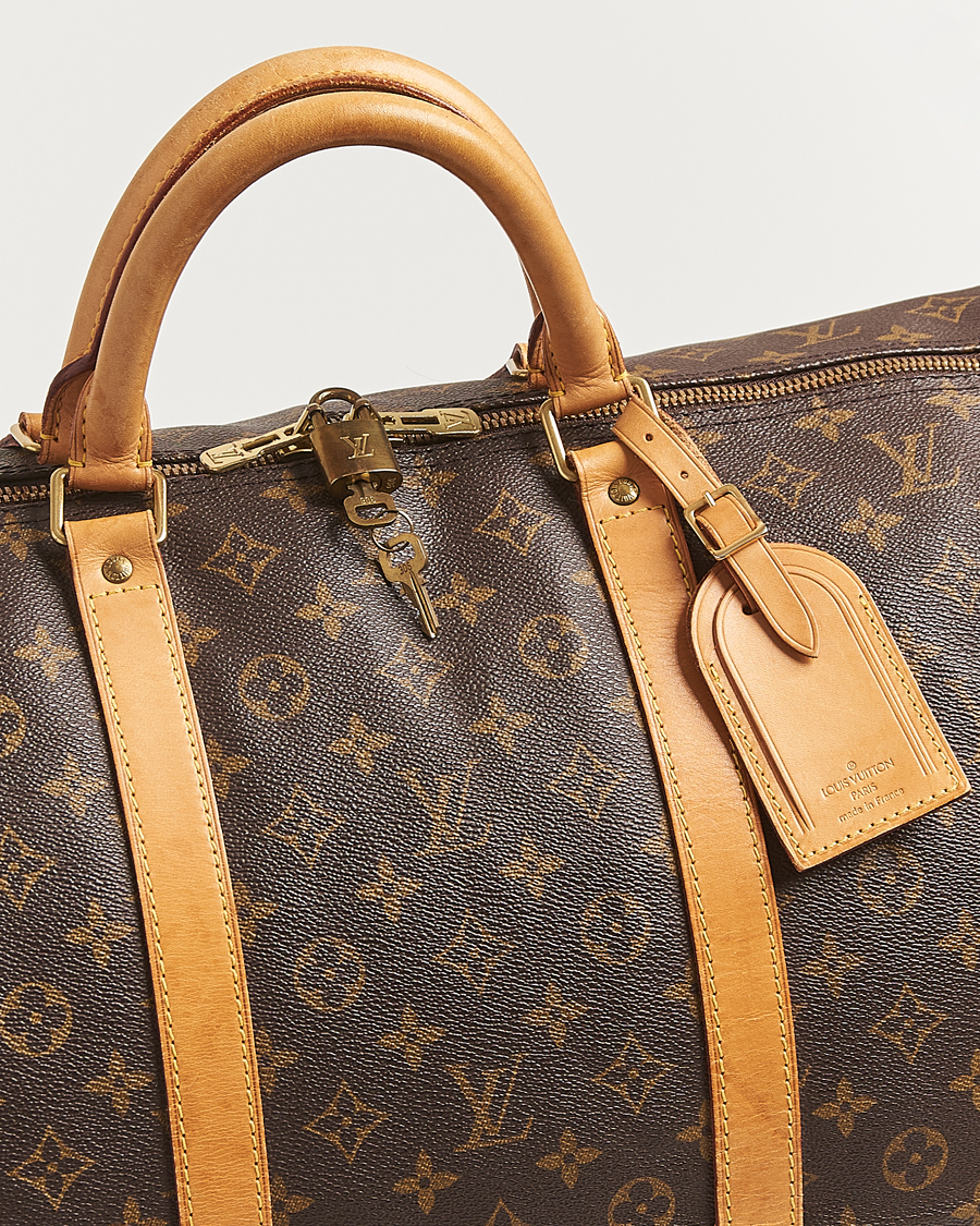 Men | Pre-Owned & Vintage Bags | Louis Vuitton Pre-Owned | Keepall Bandoulière 60 Monogram