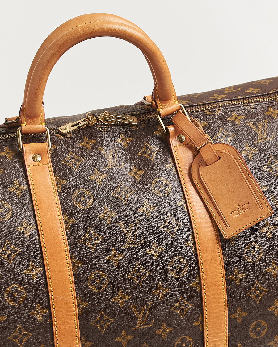 Men | Pre-Owned & Vintage Bags | Louis Vuitton Pre-Owned | Keepall Bandoulière 60 Monogram