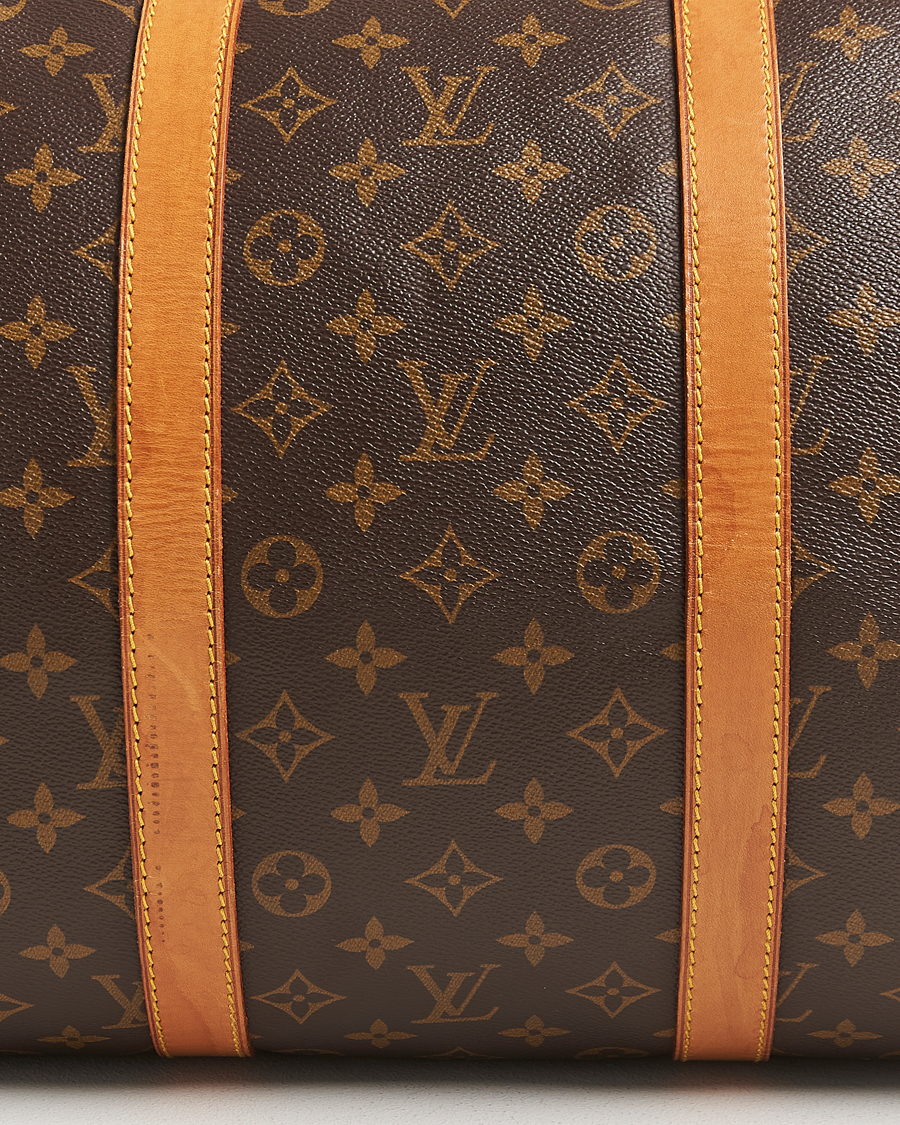 Men | Pre-Owned & Vintage Bags | Louis Vuitton Pre-Owned | Keepall Bandoulière 55 Monogram