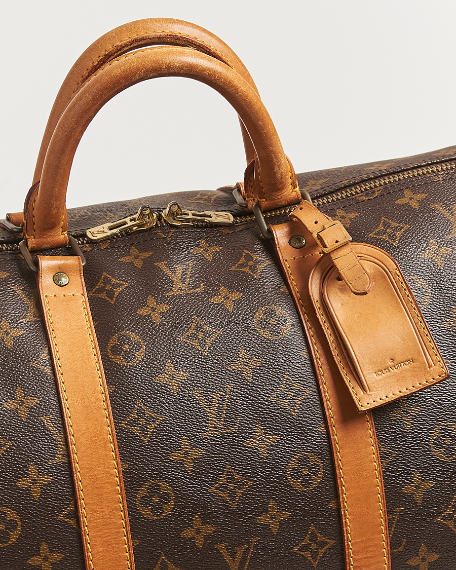 Men | Pre-Owned & Vintage Bags | Louis Vuitton Pre-Owned | Keepall Bandoulière 55 Monogram