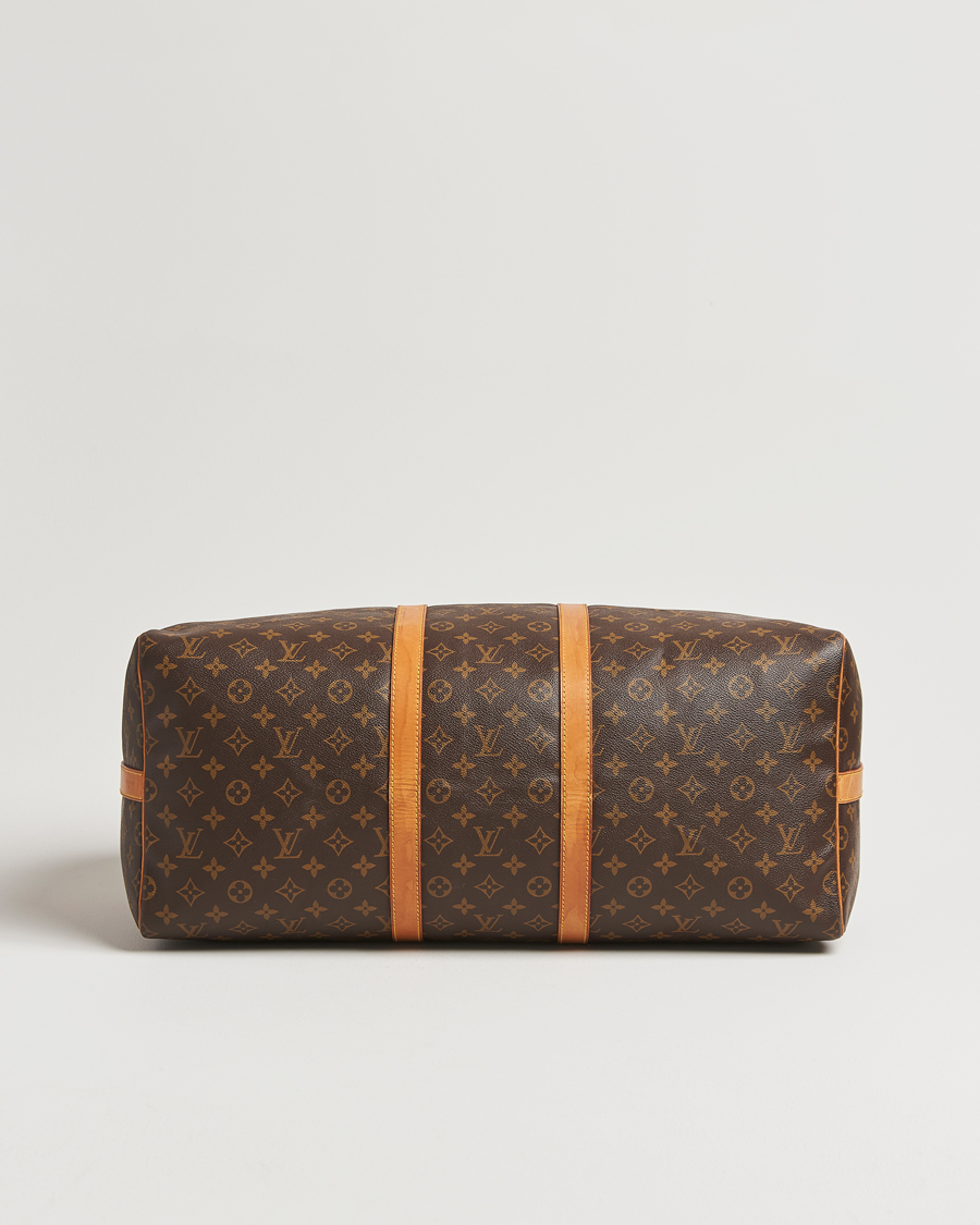 Men | Pre-Owned & Vintage Bags | Louis Vuitton Pre-Owned | Keepall Bandoulière 55 Monogram